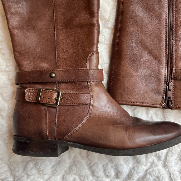 Arturo Chiang Leather Riding Boots size 9 - Picture 2 of 5